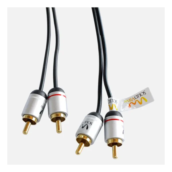 Cable de Audio RCA Estéreo Macho-Macho - 1.8 Metros - Imagen 2