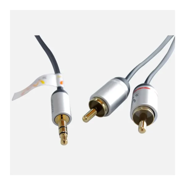 Cable de Audio RCA Estéreo a Mini Plug 3.5 mm - 3 Metros