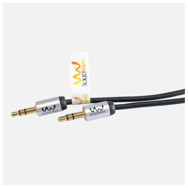 Cable de Audio Estéreo Miniplug a Miniplug 3.5 mm - 1 Metro