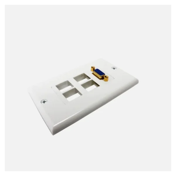 MI-408 – Placa de Pared VGA + 4 Perforaciones Personalizables - Imagen 2