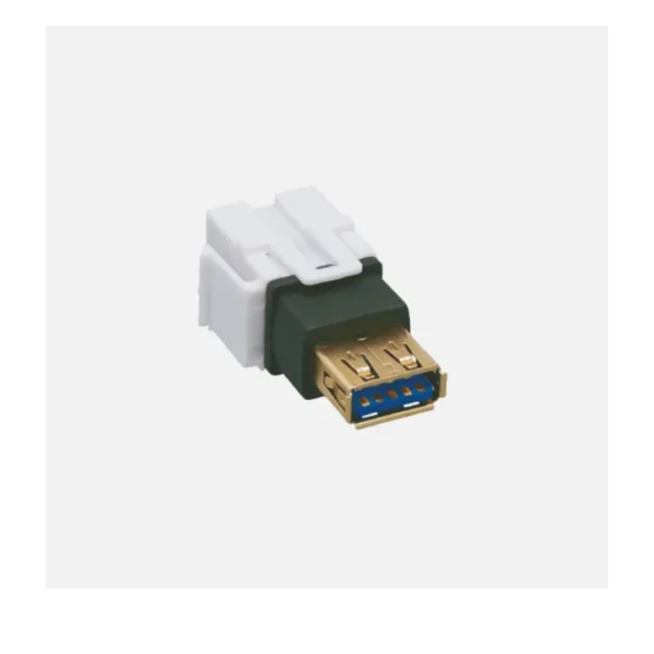 Keystone Jack USB 3.0 Tipo A - Acoplador Hembra-Hembra
