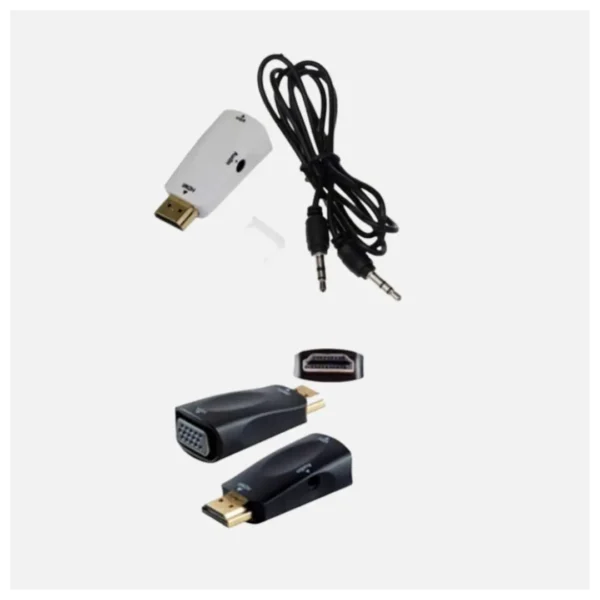 Convertidor HDMI a VGA Portátil – Plug & Play - Imagen 4