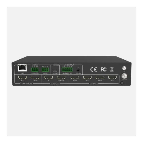 Procesador Profesional de Videowall 2x4 – Control Total en Alta Resolución