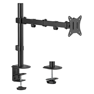 Soporte Articulado de Acero para un solo Monitor de 17” a 32”