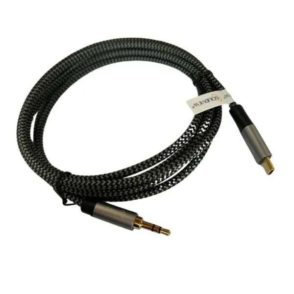 Cable de Audio USB-C a TS 6.35 mm – Conexión Profesional y Sonido Hi-Fi 2 Metros