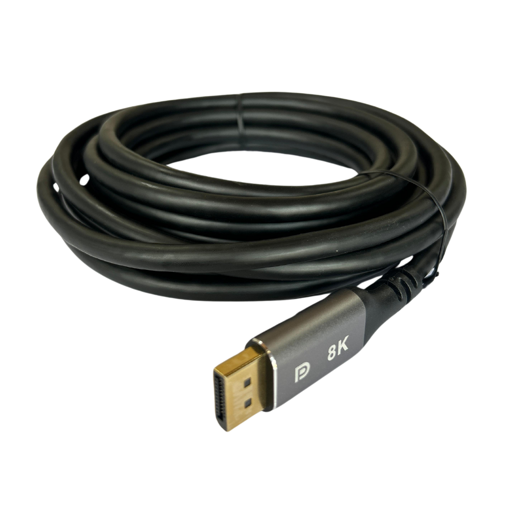 Cable Adaptador Activo USB-C a DisplayPort 8K – 2 Metros