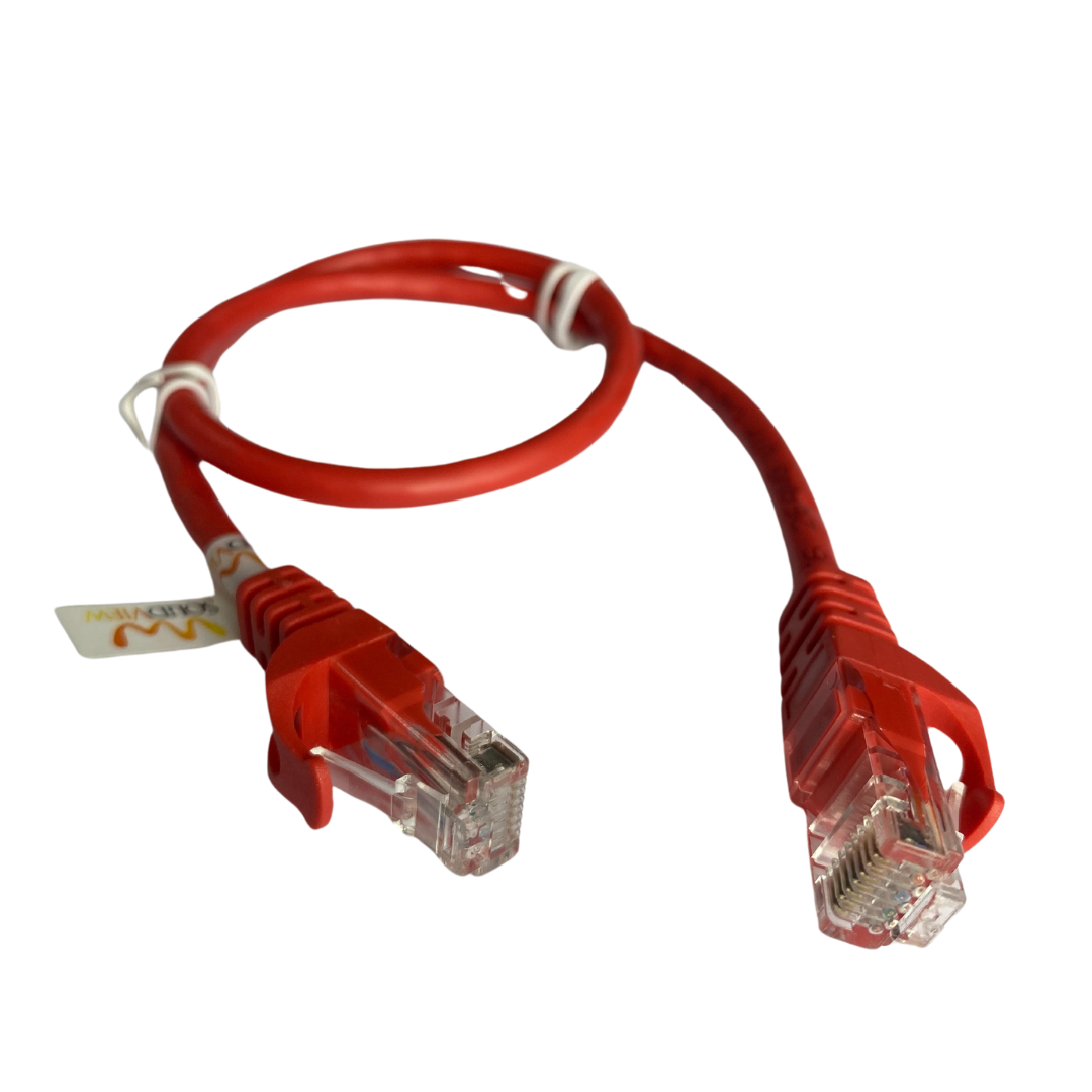 Cable de Red CAT6 UTP - 0.5M - Alta Velocidad 10Gbps