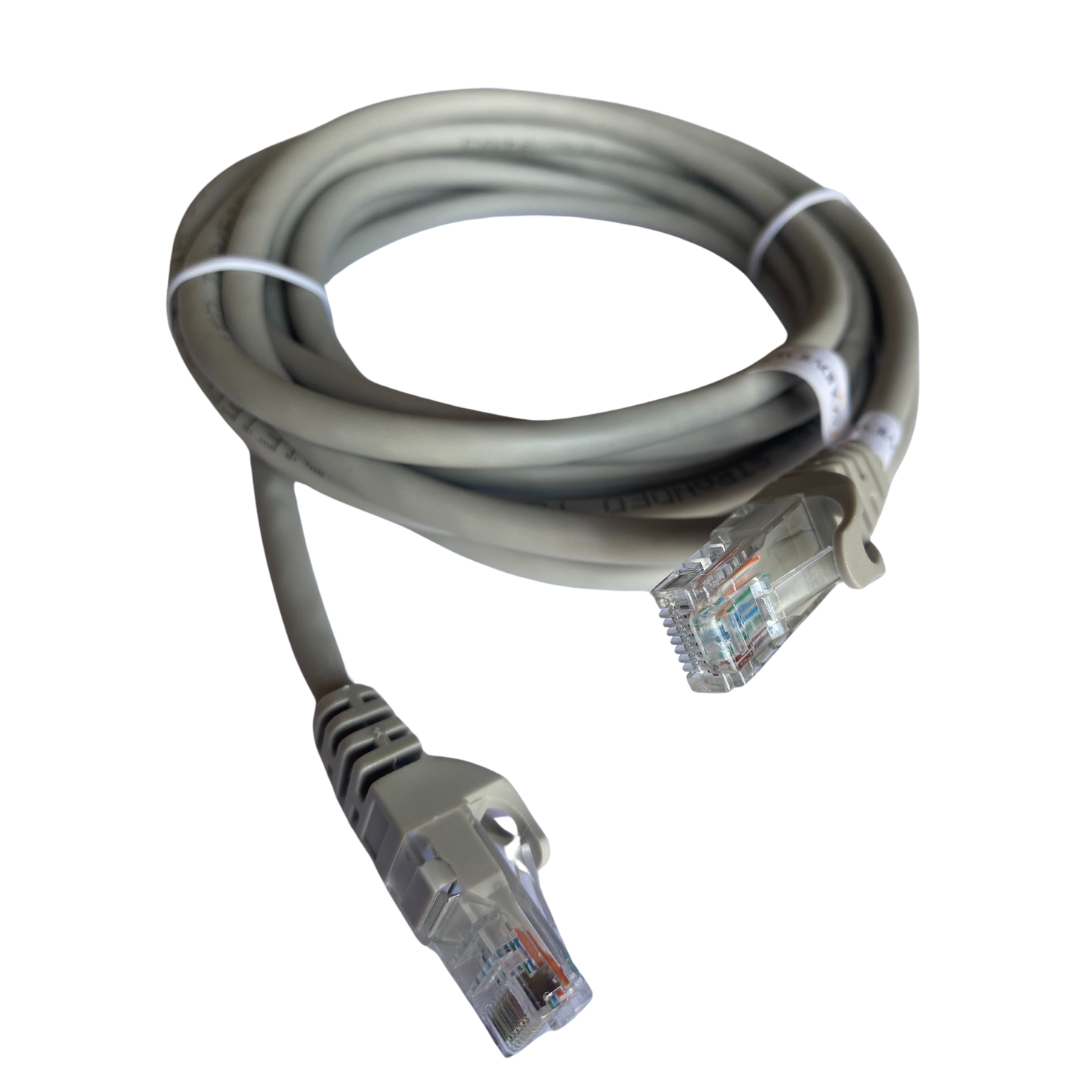 Cable de Red CAT6 UTP - 3 Metros - Color Gris