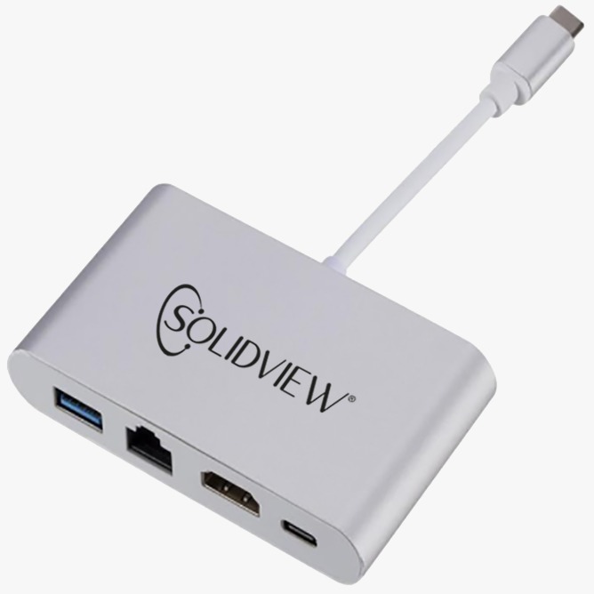Adaptador Docking multifunción 4 en 1 TIPO C- Plug and Play