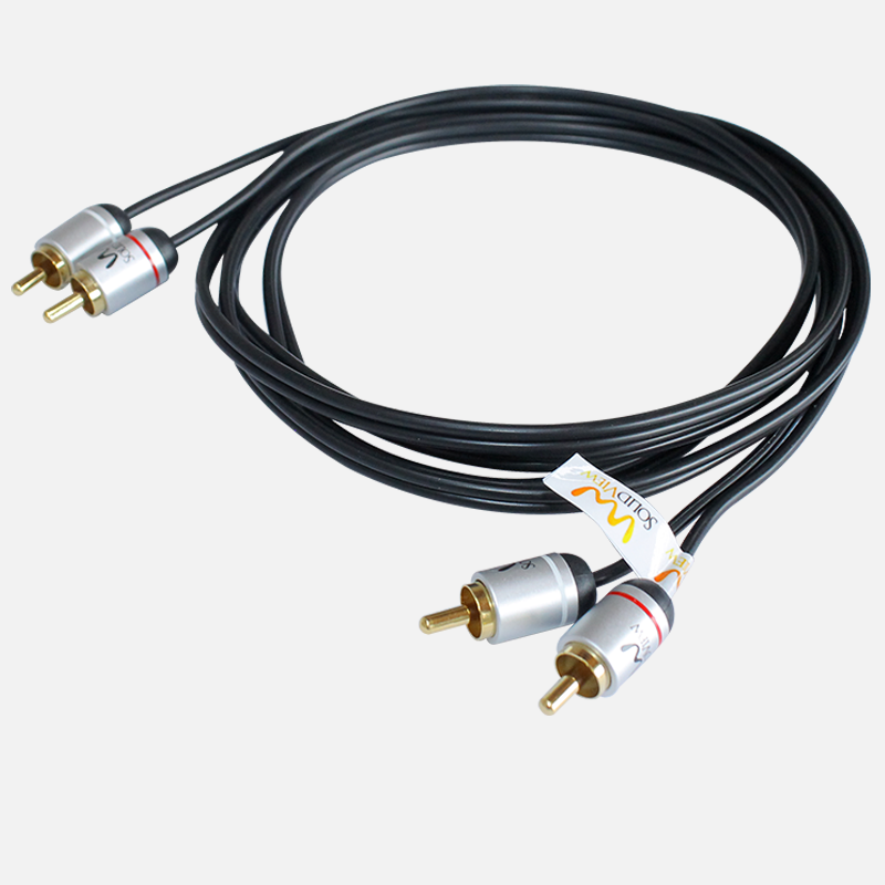 Cable RCA estéreo - 1.80 Mts. - Solidview