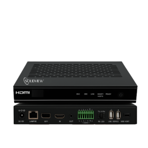 Transceptor AV sobre IP 4K 60 Hz H.265/H.264