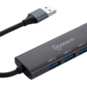 Hub USB 3.0 de 4 Puertos 5 Gbps