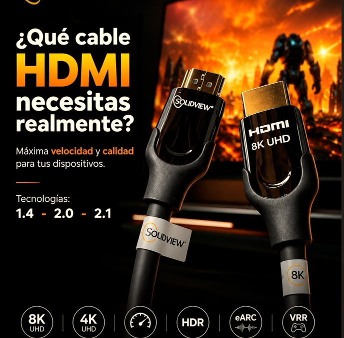 Qué cable HDMI necesitas realmente